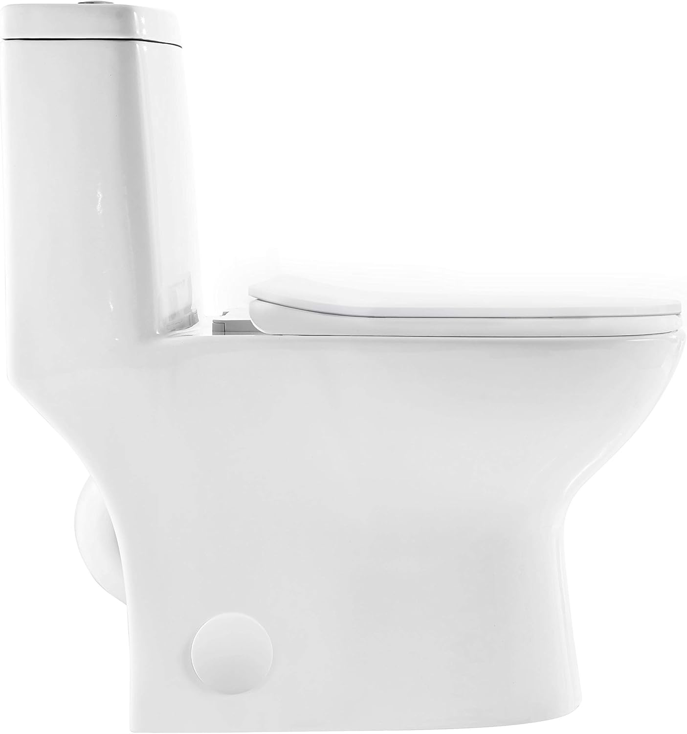 Swiss Madison Well Made Forever SM-1T127, Ivy One Piece Toilet, 10" Rough-in , White - - 