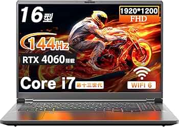 Amazon.co.jp: ゲーミングノートパソコン Corei7-13620H RTX4060 高速