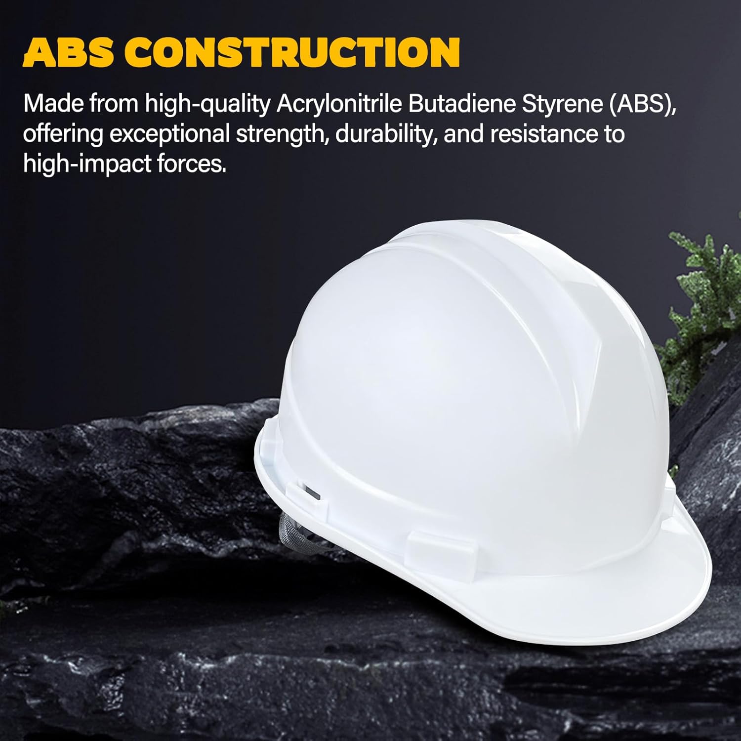 10 Pieces Suspension Hard Hat and 36 Pack High Visibility Safety Vest