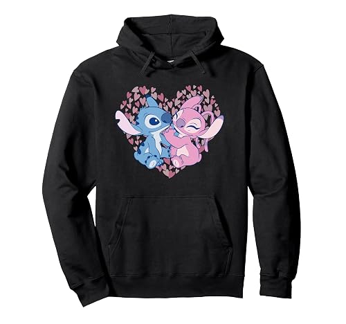 Lilo & Stitch Valentine's Stitch & Angel Lovely Duo Pullover