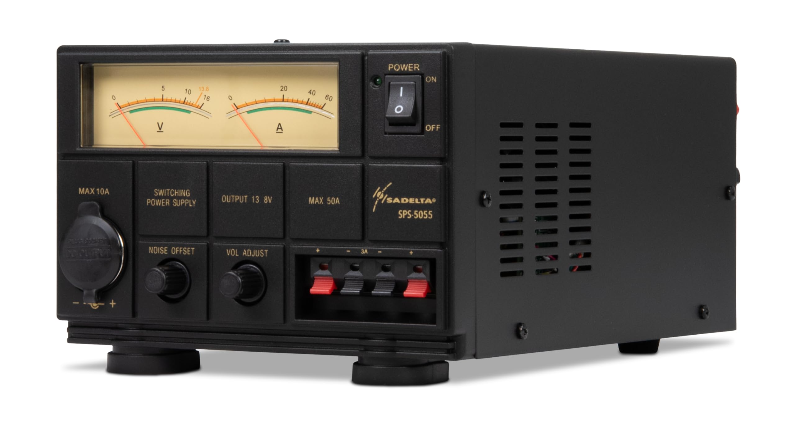 SPS-5055 Schaltnetzteil 220 V / Ausgang dimmbar 10 bis 16 Volt, Stromstärke 50 bis 55 A.