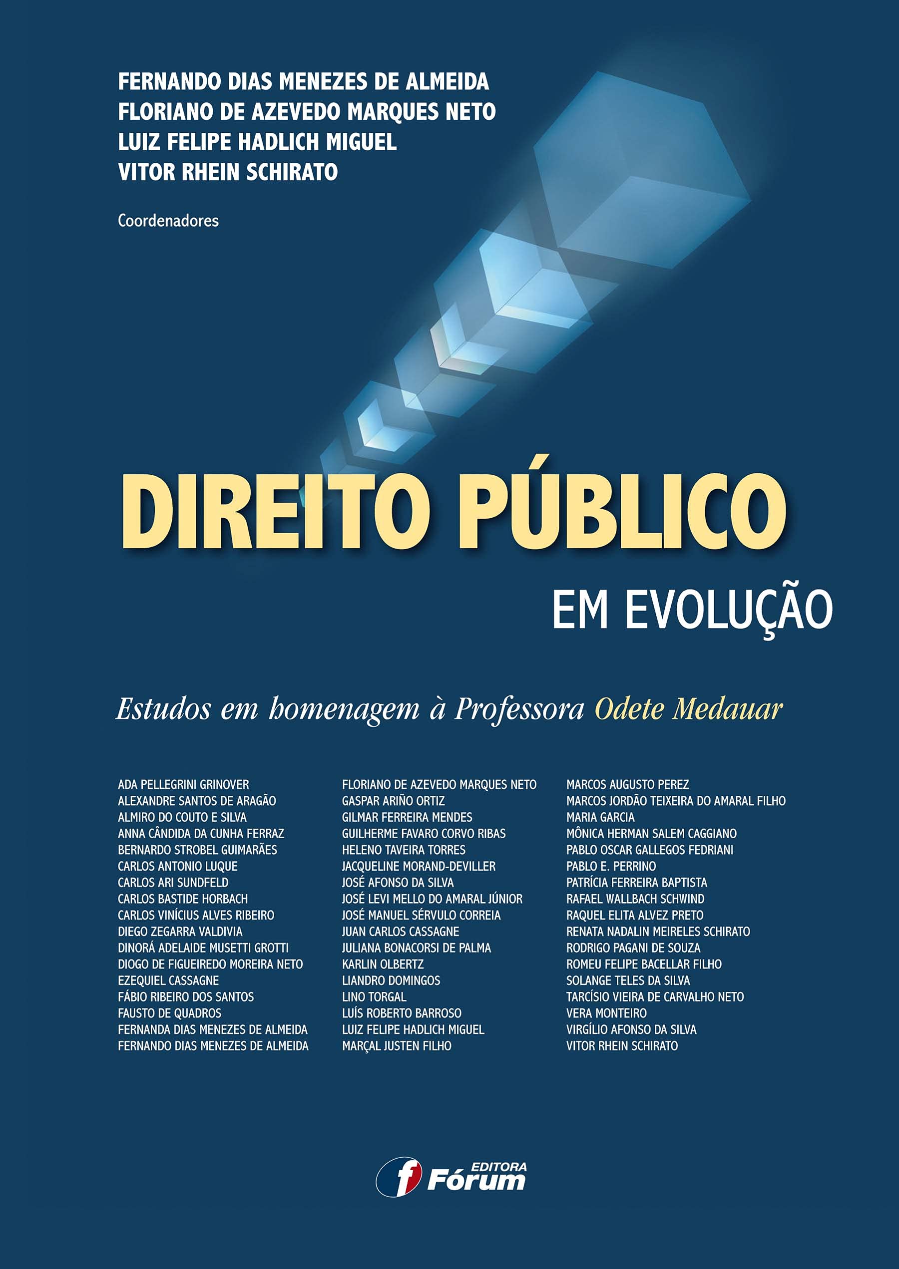 Capa de Direito Público em Evolução. Estudos em Homenagem a Professora Odete Medauar