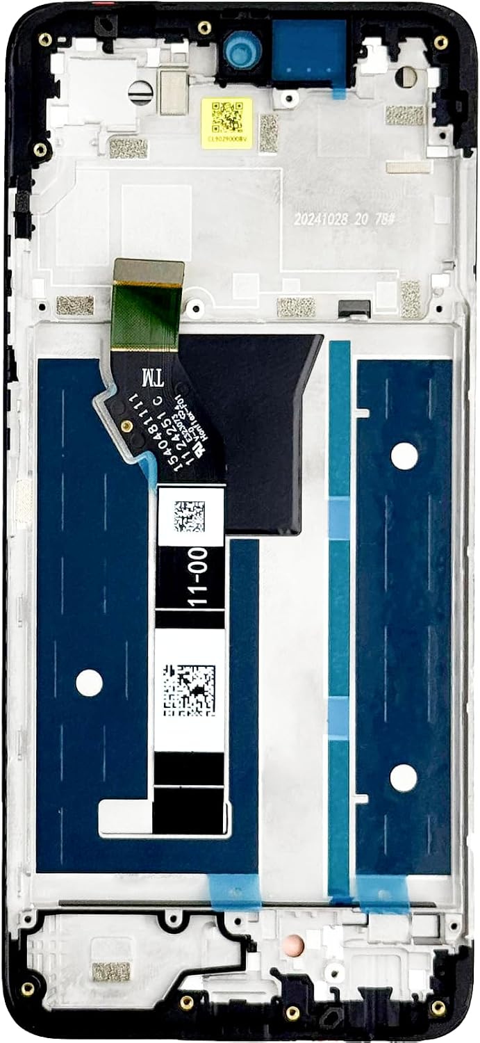 for Motorola G 5G 2025 Screen Replacement for Moto G 5G 2025 Screen Replacement with Frame XT2513V XT2513-1 XT2513-2 LCD Display Touch Digitizer Assembly with Tools Black