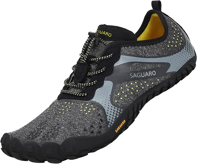 SAGUARO Zapatos Barefoot Hombre Zapatillas Minimalistas Mujer Calzado Trail Running