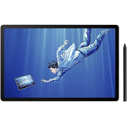 Wacom MovinkPad Pro 14, Android Mobile Drawing Tablet, 14" OLED No Computer Needed, Battery-Free Slim Pro Pen 3, 12GB RAM/256GB Storage, Anti-Glare Matte Screen, All-In-One Portable Digital Art Tablet