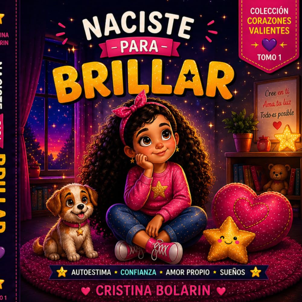 Naciste para Brillar: Un cuento infantil sobre autoestima, valentía y confianza. (Star Kids Editorial - Colección Corazones Valientes)