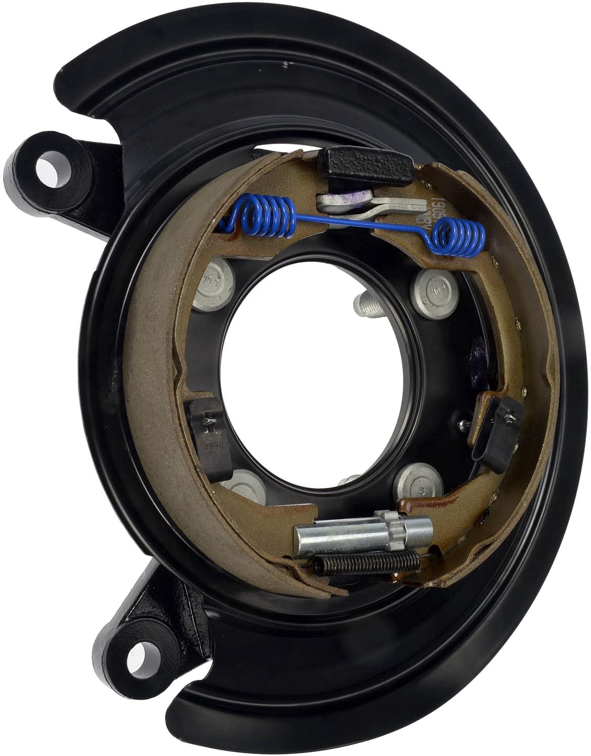 APDTY 158918 Rear Loaded Parking Brake Backing Plate Assembly