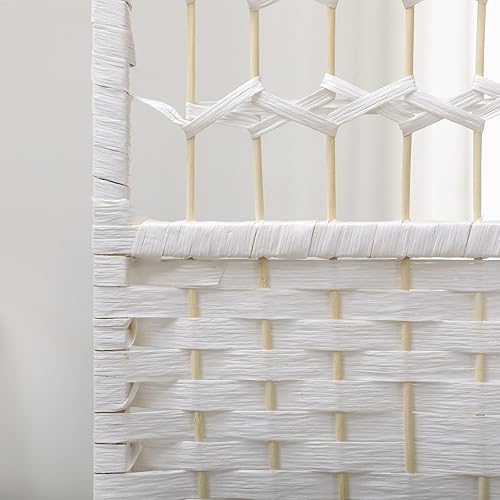 Miniatura 8 de HOMCOM Divisor de habitación de 6 paneles, pantalla de privacidad plegable, separador de habitación de 5.6 pies, divisor de pared de división