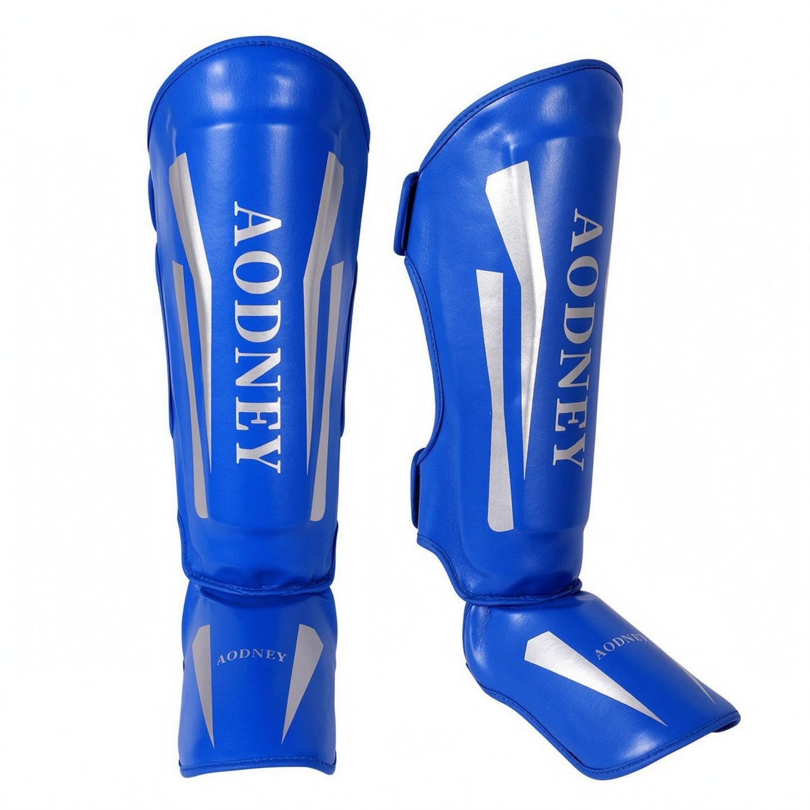 Shin and Foot Guards Instep Protection Fighting Arts Shin Guards Curved Shape Blue S | Shin Guards | Protective Gear | Boxing, Martial Arts & MMA-image-8