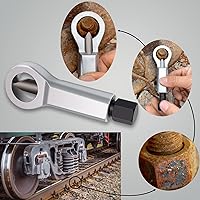 Vista 6 de Grieta separadora de tuercas, separador de tuercas oxidadas de metal, herramienta de rompedor de tuercas de alta resistencia, herramienta extractor