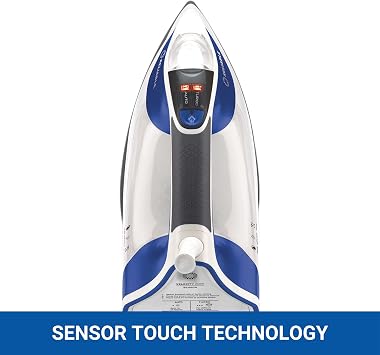 Reliable Velocity 240IR Steam Iron for Sewing, Quilting and Clothes, 1800W Compact Vapor Generator, Leak Free Continuous Steam, Touch Activated Control, Scratch Resistant and Easy to Clean Soleplate