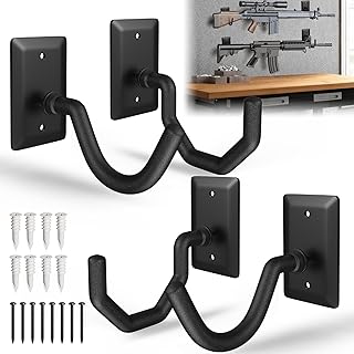 Horizontal Gun Rack Wall Mount Rifle Display