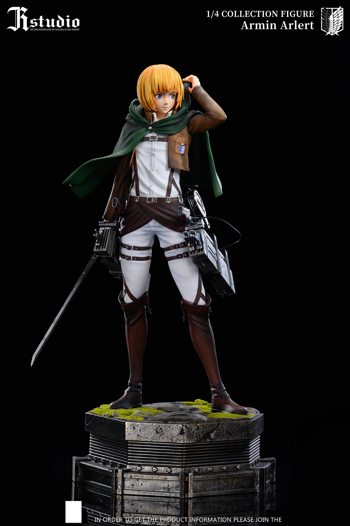 Amazon | アルミン・アルレルト フィギュア 1/4スケール 塗装済み完成