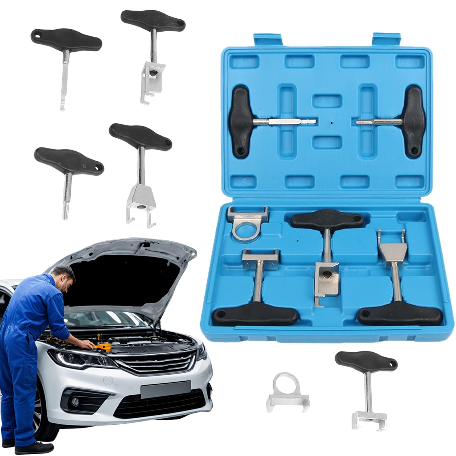 Strumento di rimozione del connettore a spillo, estrattore per connettore | a forma di T, per auto, camion, moto, garage, officina, manutenzione