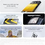 Xiaomi POCO M8 Pro, Smartphone 12+512 Go, Écran AMOLED CrystalRes 1,5K de 6,83", Snapdragon® 7s Gen 4, 50 Mpx Light Fusion 800 avec stabilisateur, Argent, Garantie 2 Ans, Chargeur Non Inclus - 3