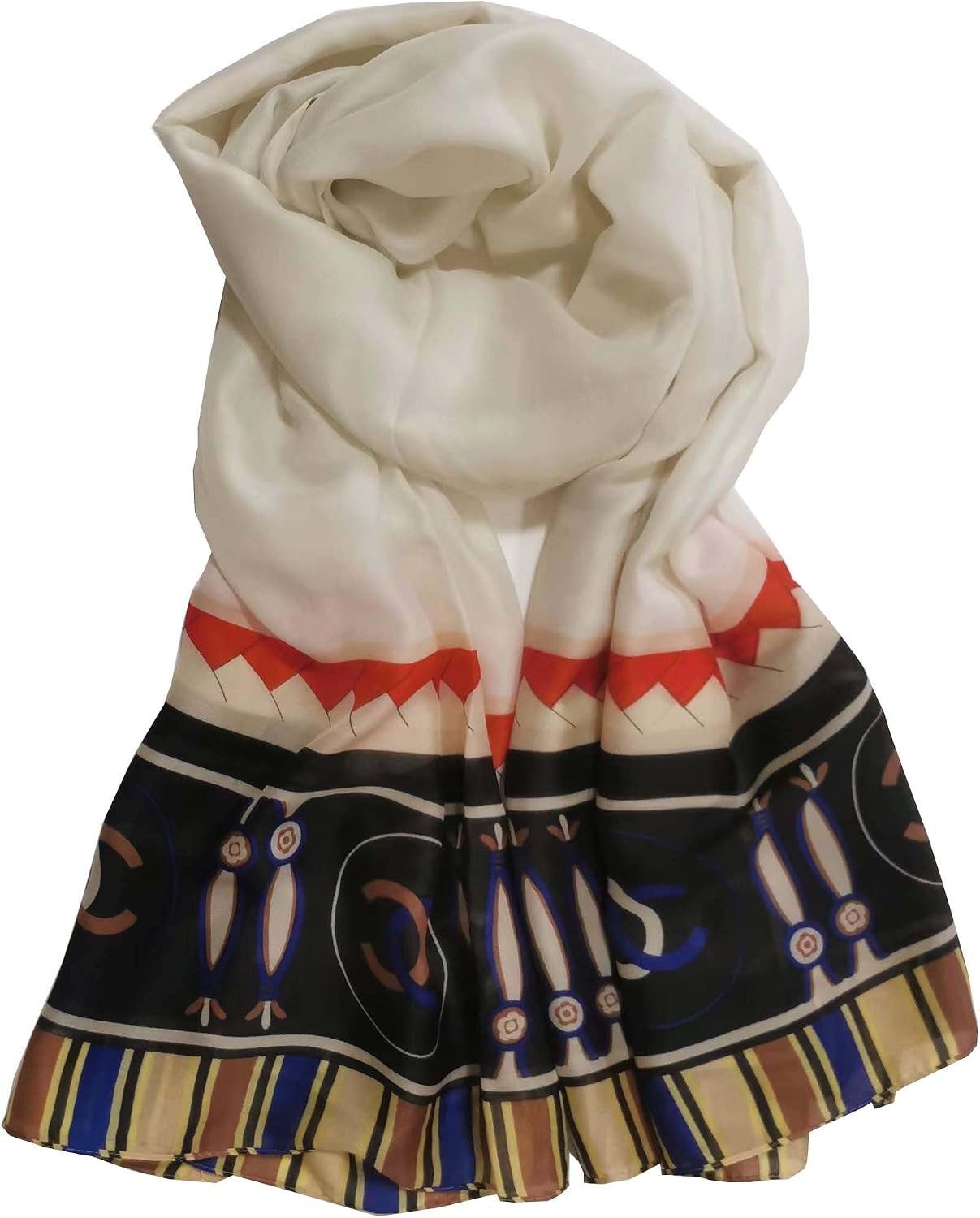 Fashionable and Luxury women's silk scarves, a choice for Birthday present and Valentine's Day gifts