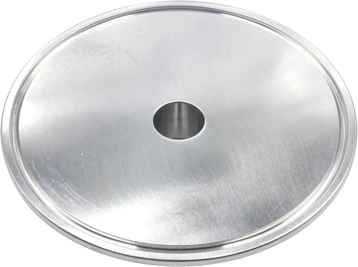 HFS(R) 4" Tri Clamp to 1/2" NPT Female FNPT Thread Sanitary Pipe Fitting Stainless Steel 304 (4"TC-1/2"FNPT)