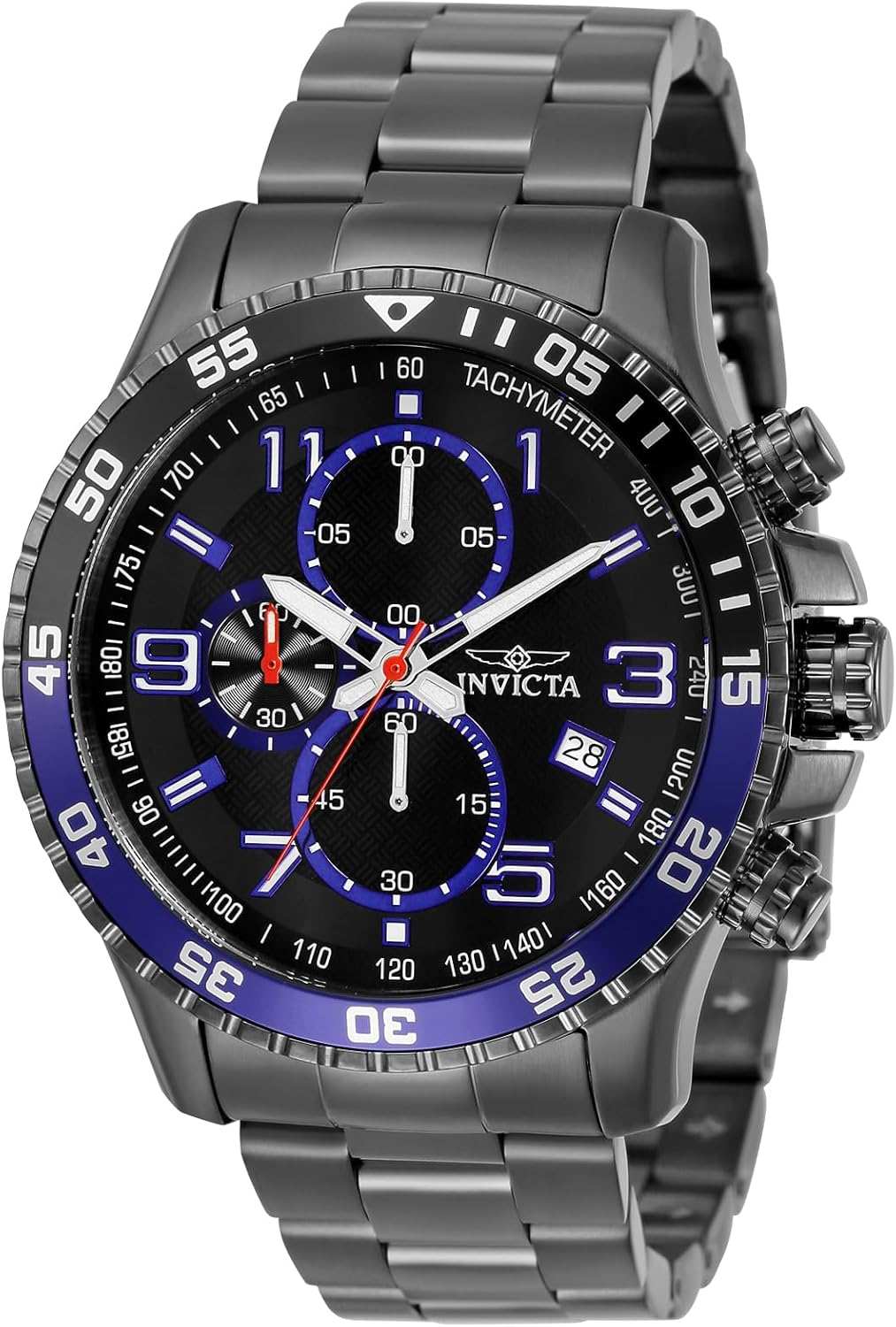 Invicta Specialty Men 45mm Stainless Steel Gunmetal