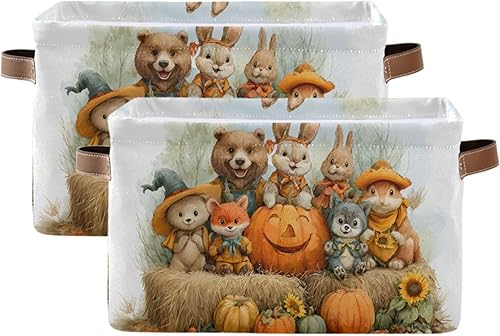 Miniatura 128 de senya Cesta de Pascua, huevos de flores de Pascua, plegable, de tela, plegable, bolsa organizadora para almacenamiento de ropa Huevos de Pascua