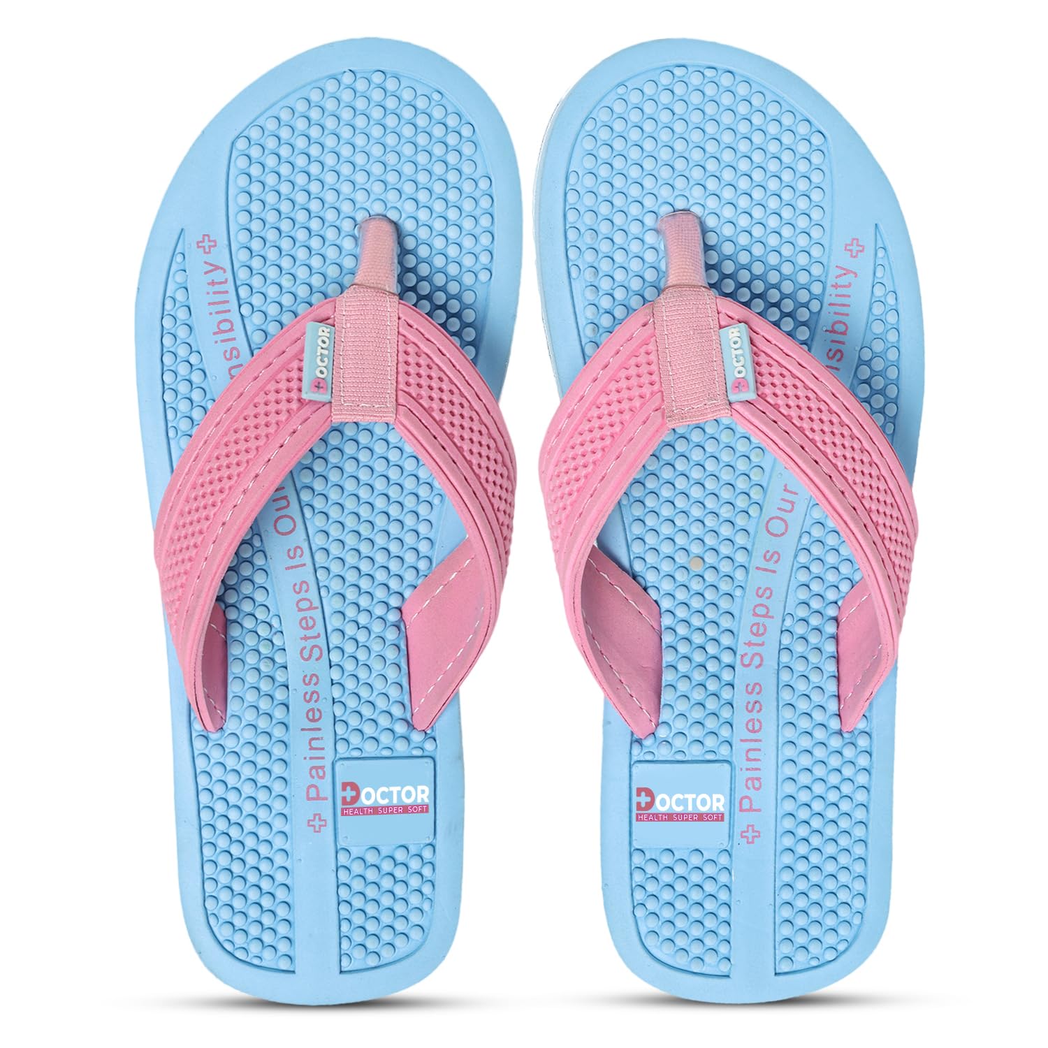 Women & Acupressure Slippers | Flip-Flops | Women & Girls Slippers | Comfortable & Lightweight | Soft Foot Massager | All Day Wear Acupressure Slipper