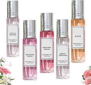 Venom Pheromone Perfume Collection, Venom Pheromones Perfumes for Women, Roll On Pheromone Perfume for Women, Enhanced Venom Scents, Long-Lasting Portable (5PC)
