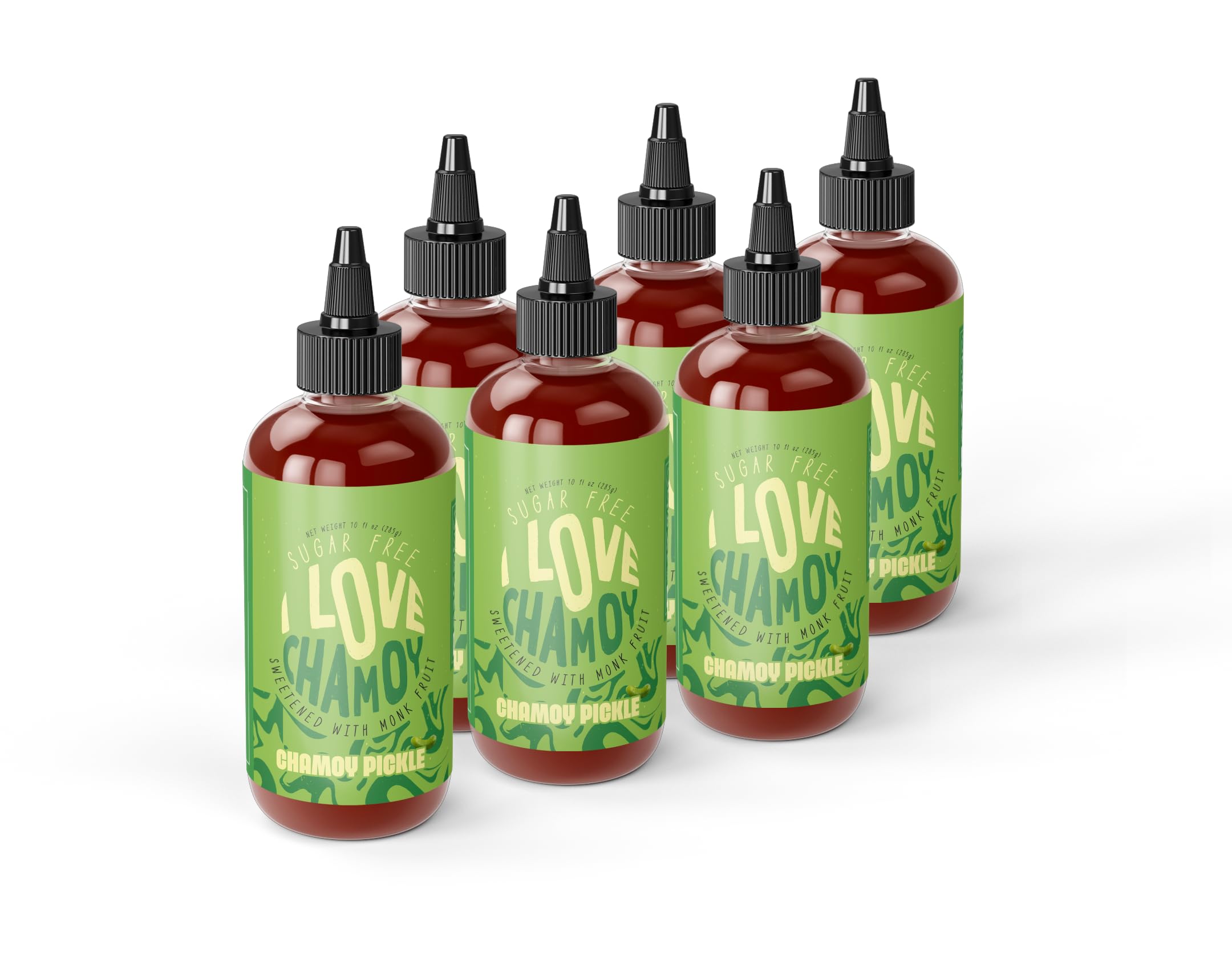 I Love Chamoy - Sugar Free Pickle Sauce - 10 FL OZ (6 pack)