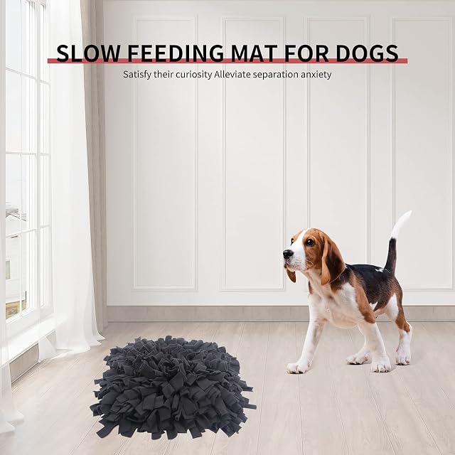 Foto 6 de 7 de IEUUMLER Snuffle Mat para Perros Estera de alimentación Estera de Entrenamiento Manta para la Nariz Juguete…