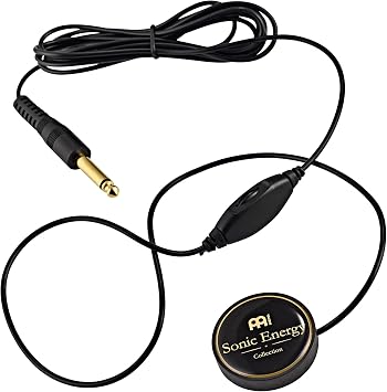 Magnetic Piezo Pickup for Steel Handpan/Tongue Drum with Volume Control,