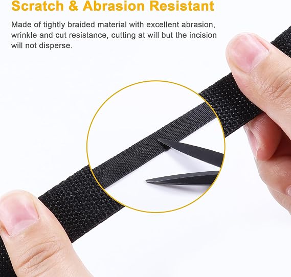 1-1/8 5FT Heat Shrink Braid Sleeve, 2:1 Ratio Shrinkable Braid Tube for Wire Management Automotive Marine Cable Protection Sleeve Bundle Irregular Tubes
