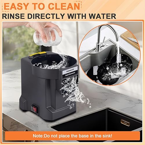 Vista 4 de Comercial Verduras Dicer Chopper 3 EN 1 Procesador de alimentos Cortador automático de patatas y cebolla Trituradora con 3 cuchillas de acero