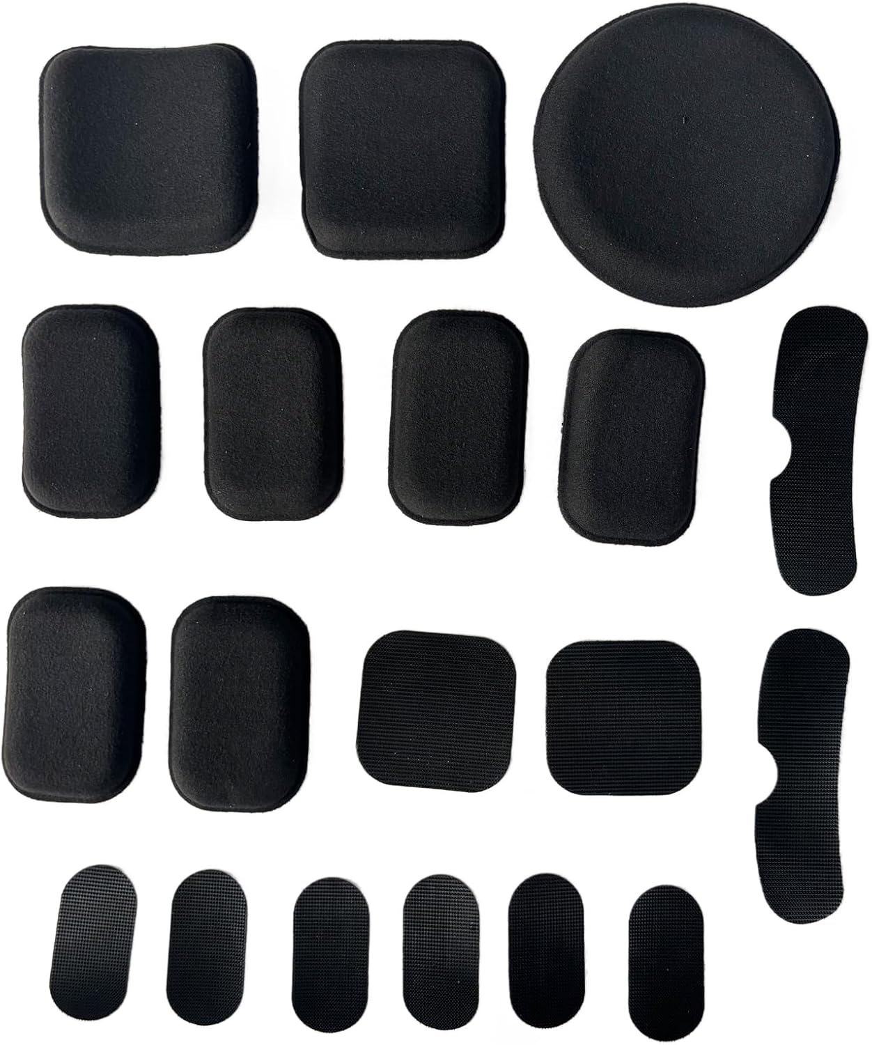 Multi-Sport Helmet Pad Inserts - Universal Helmet Comfort Padding Kit - Memory Foam Replacement Pads for Cycling, Motorcycle,Airsoft,Sports & Safety Helmets