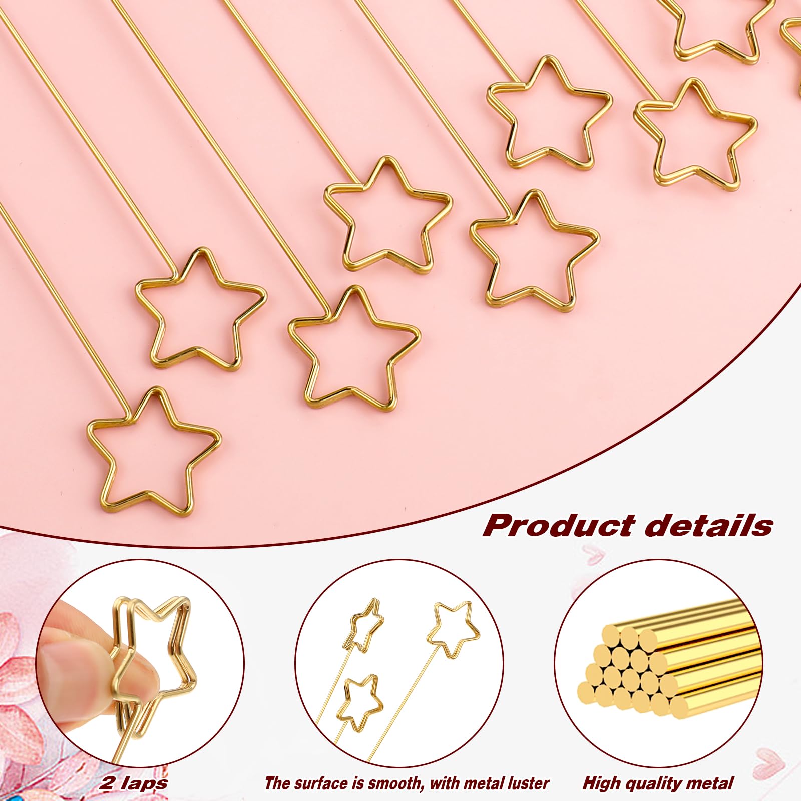 20+ Floral Card Picks Floral Card Holder Picks Picture Holders For Centerpieces 20pc Gold