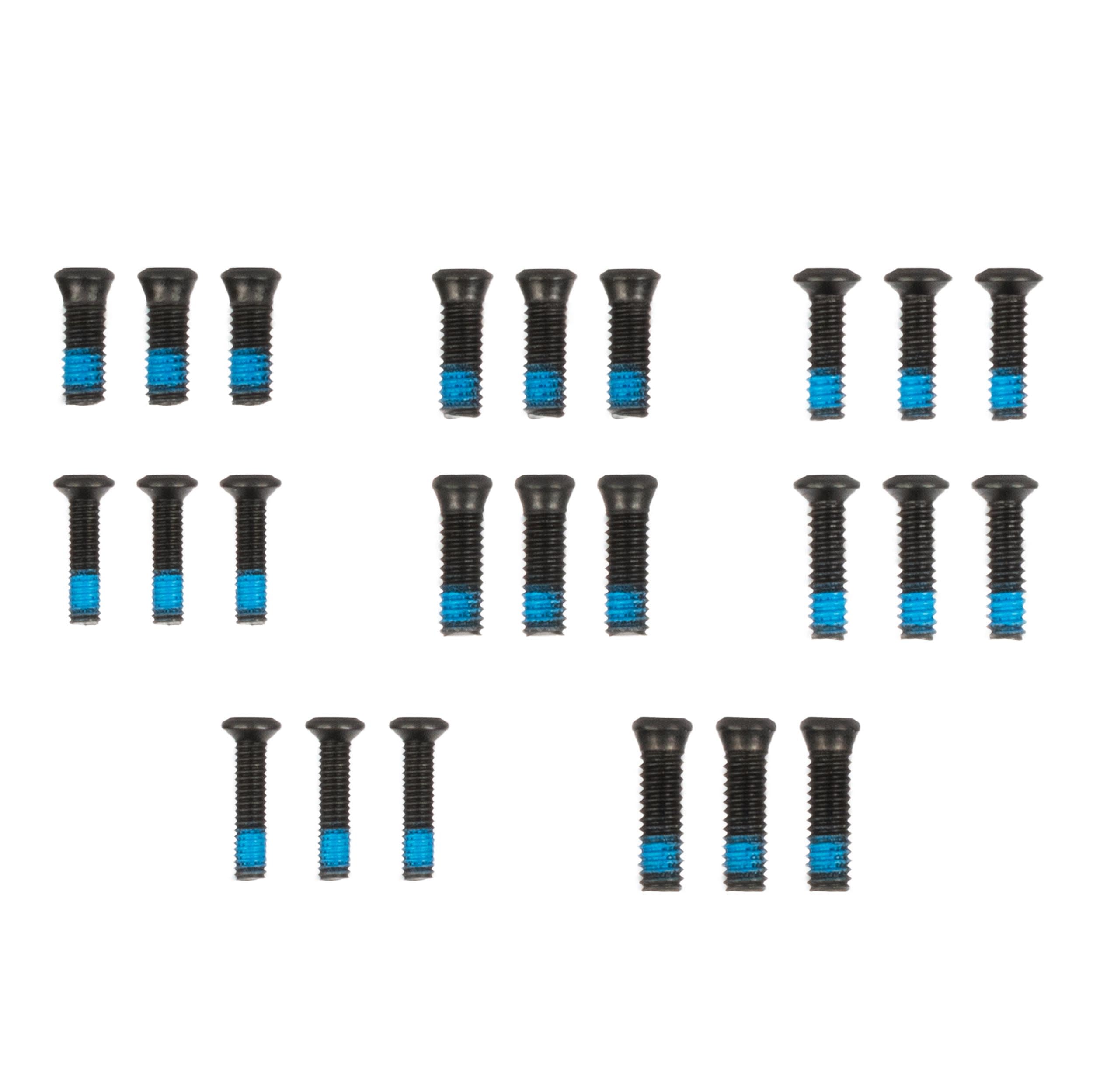 Monstrum Red Dot Screws for RMSc / 407K/507K | M3, M4, and #6-32 | Compatible with Glock 43X/48 MOS/Hellcat OSP with Plate/Sig P365/XL/S&W Smith and Wesson M&P 5.7/22 Magnum/Shield Plus/Equalizer