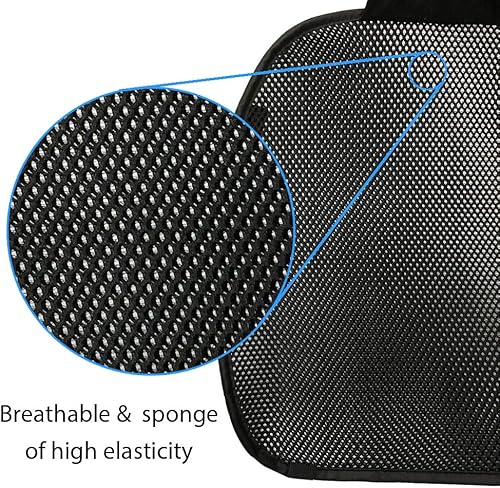 Miniatura 3 de Big Ant Cojín transpirable para asiento de automóvil, 1 funda de asiento interior de automóvil, alfombrilla para suministros de automóvil, silla de