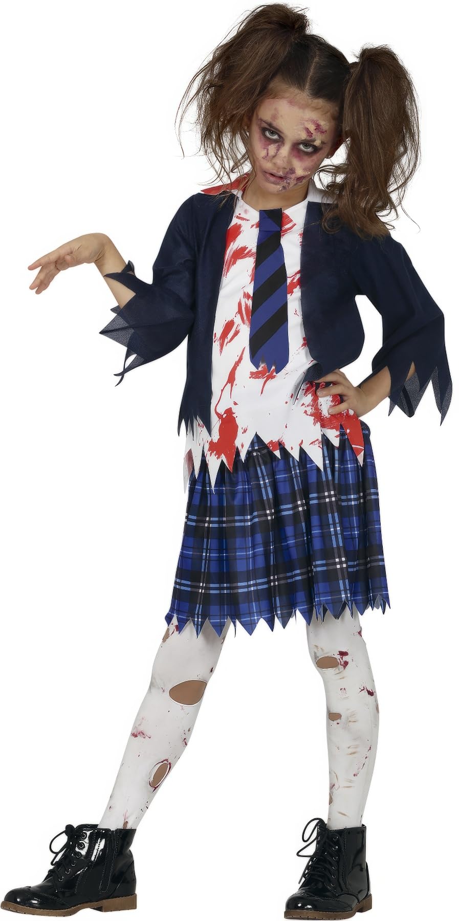 Fiestas Guirca ZOMBIE TEEN CHILDREN'S HALLOWEEN COSTUME AGE 10-12 YEARS
