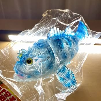 ヤモマーク　カサゴ　蓄光 カサゴが来た！ ヤモマークギョザラクリアバージョン