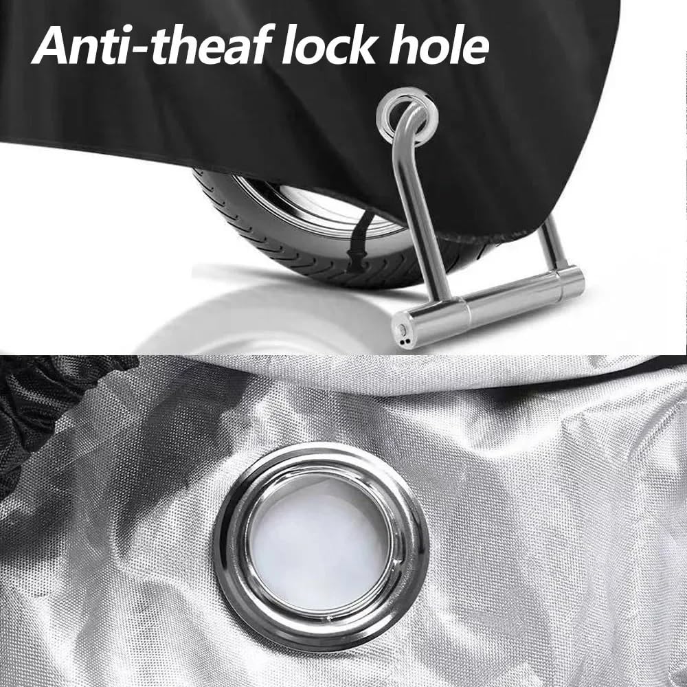 For Svartpilen Vitpilen 401 Svartpilen401 Motorcycle Cover Waterproof Outdoor Rain Cover Parts(4XL For 230250cm)