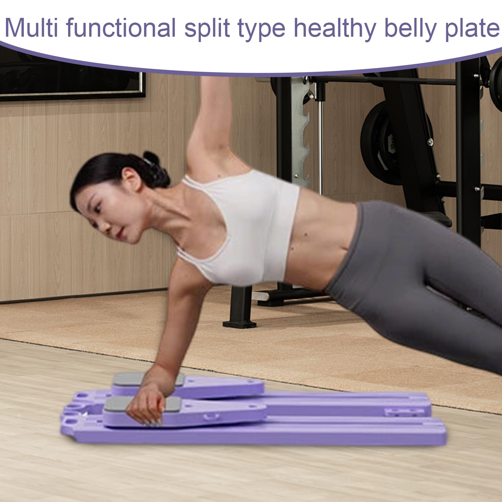 Pilates Reformer Attrezzo Multifunzione Piegevole Per Addominali | Strumento Esercizio Per Allenamento Equilibrio Rafforzamento Muscolare E Addome