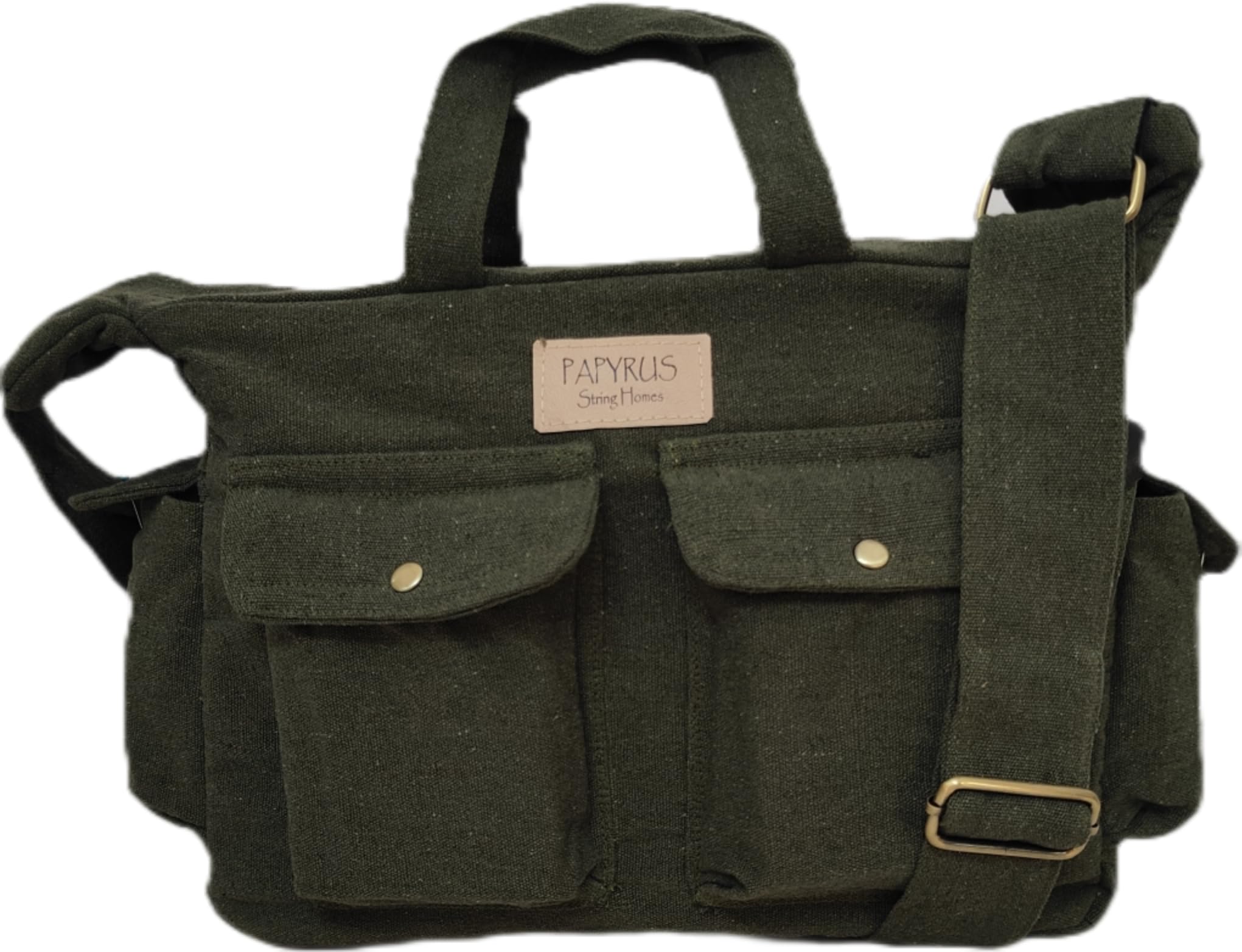HIGHLY DURABLE...SIMPLY WASHABLE/BRASS ZIPPER CLOSURE/CROSS BODY MESSENGER BAG/COTTON CANVAS/HAND MADE/ANTIQUE/VINTAGE/ECO FREAK/UNISEX/SUSTAINABLE(DP)-image-31
