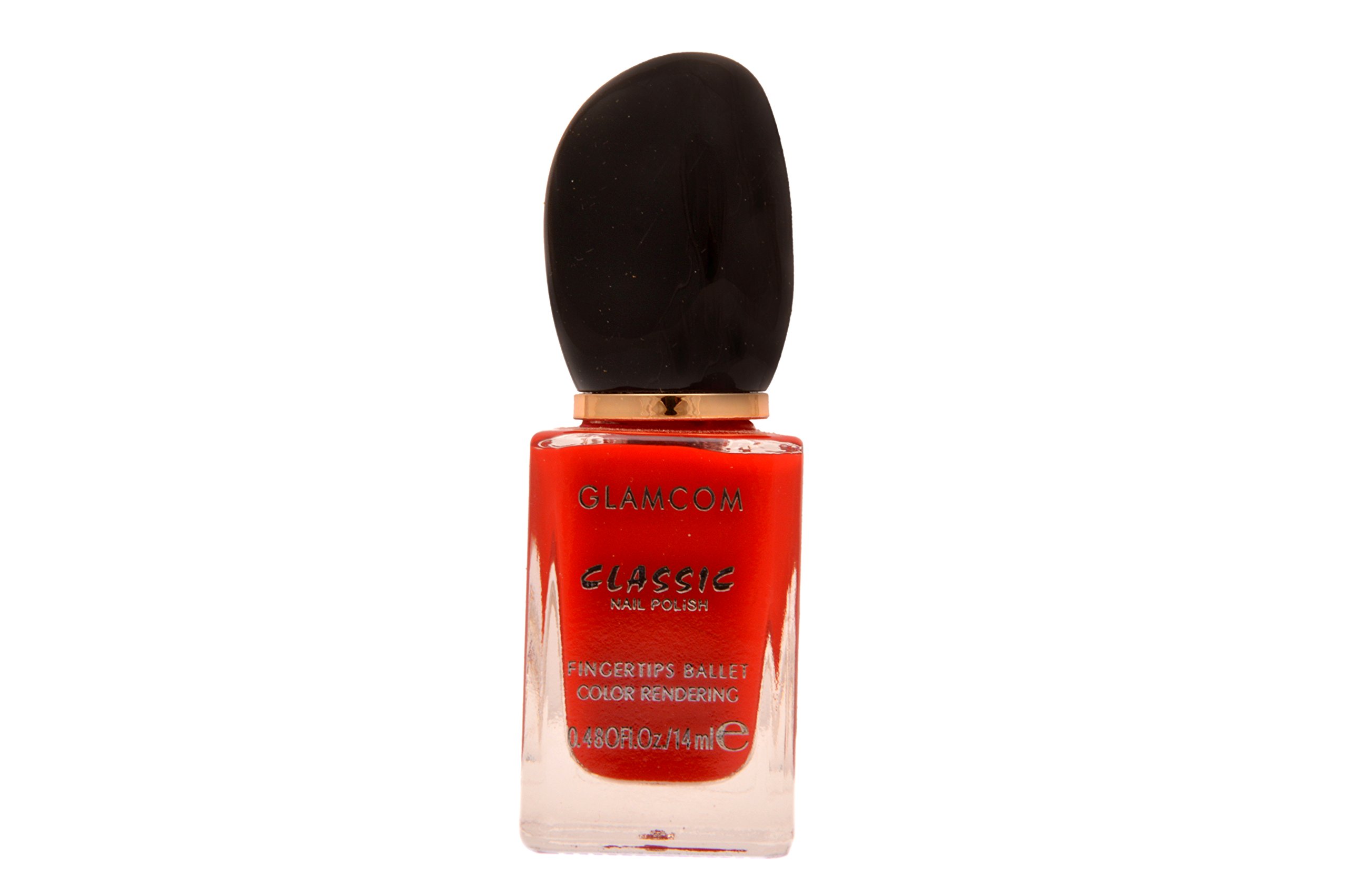 Glamcom Classic Nail Polish-Shade 10 (Red, 14ml)