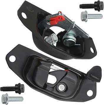 Tailgate Hardware Rebuild Kit for Truck Bed Door Compatible with 1999-2007 Chevrolet Chevy Silverado GMC Sierra Tailgate Parts Tail Gate Handle Latch Hinge Cable Striker Bolt Set