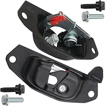 Tailgate Latch Lock w/Cable Bolts 15921948 15921949 Compatible with 1999-2007 Chevrolet Chevy Silverado/GMC Sierra 1500 2500 3500 for Rear Tail Gate Panel Side Left & Right