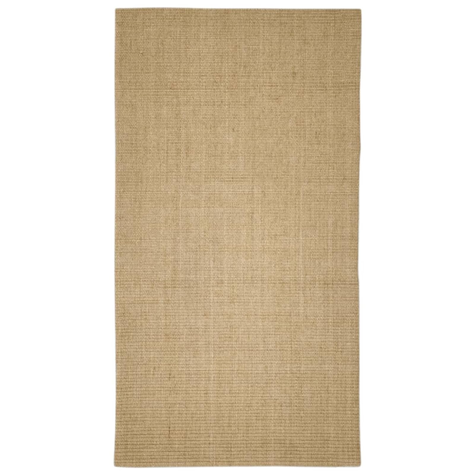 Homgoday Alfombra de sisal para rascador, 80 x 150 cm, alfombra de cocina para pasillo, salón, alfombras dormitorio