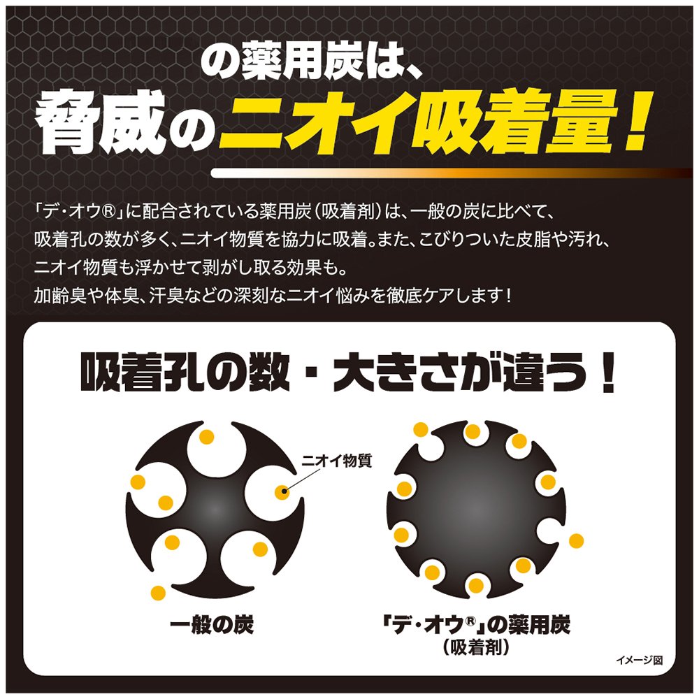 デ・オウ 加齢臭洗浄フェイスデオウォッシュ 150g
