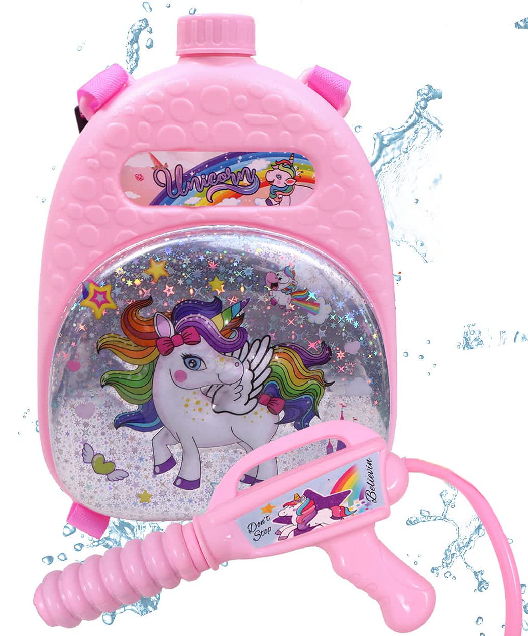 See full amazon price history chart for Toyshine Holi Water Toy Gun with Pressure Mechanism for Long Throw, Back Holding Tank, Back Holding Tank, 3 L, Unicorn Pink Toyshine Holi Water Toy Gun with Pressure Mechanism for Long Throw, Back Holding Tank, Back Holding Tank, 3 L, Unicorn Pink (B09P3WJQ1P) Amazon Price History, Amazon Price Tracker