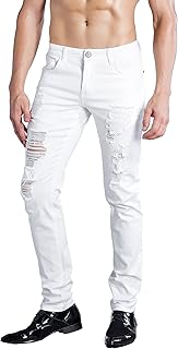 White Ripped Jeans For Men Picks collage image 1