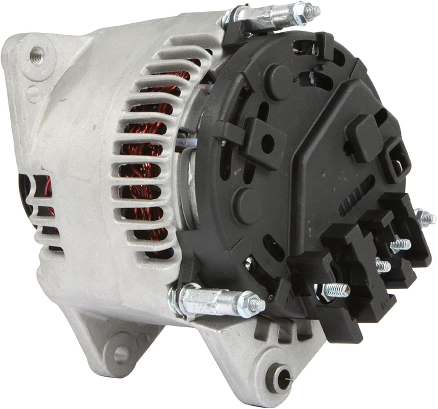 Complete Tractor Alternator 1100-05005 Compatible with/Replacement for Ford New Holland 5640, 6530, 6640, 6640O, 7740, 7740O, 7740SLE, 7840, 7840O, 8160, 8240, 8240SLE, 8260, 8340, 8340SLE, 8360