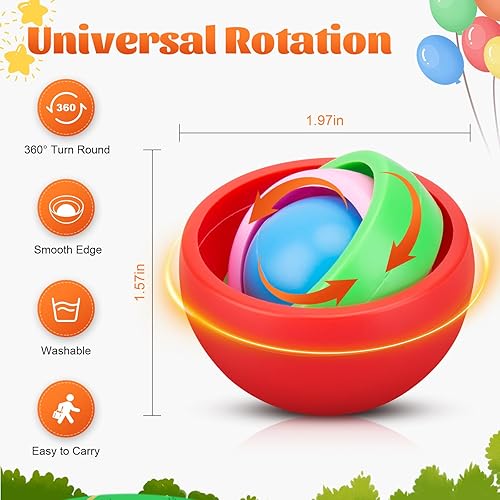 Miniatura 2 de Juego de giroscopio para ansiedad, giroscopio, juguete infinito para descompresión, giroscopio, TDAH, autismo, alivio del estrés, para adultos,