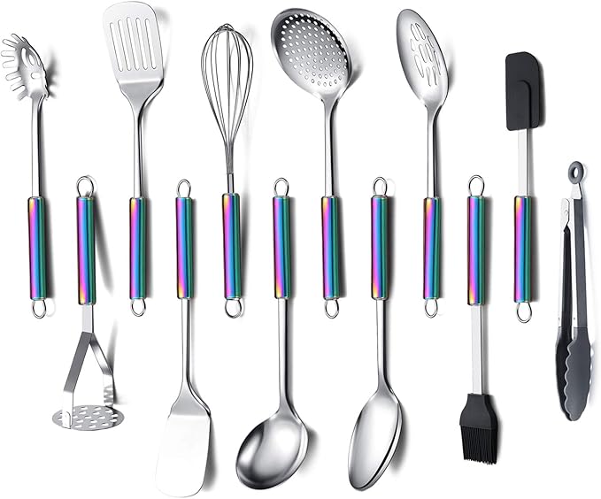 Kitchen Utensils Set, 12 Pieces Cooking Utensils Set With