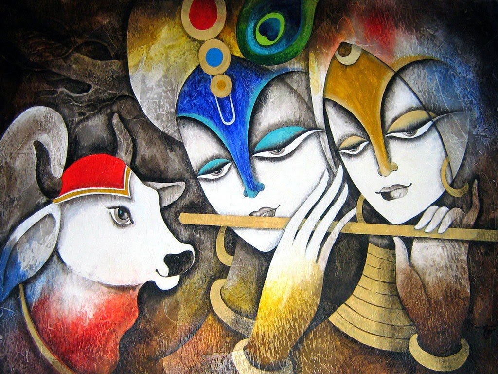 Asmi Collections Self Adhesive Beautiful Radha Krishna Wall Painting Sticker (B076WZ149M) Amazon Price History, Amazon Price Tracker